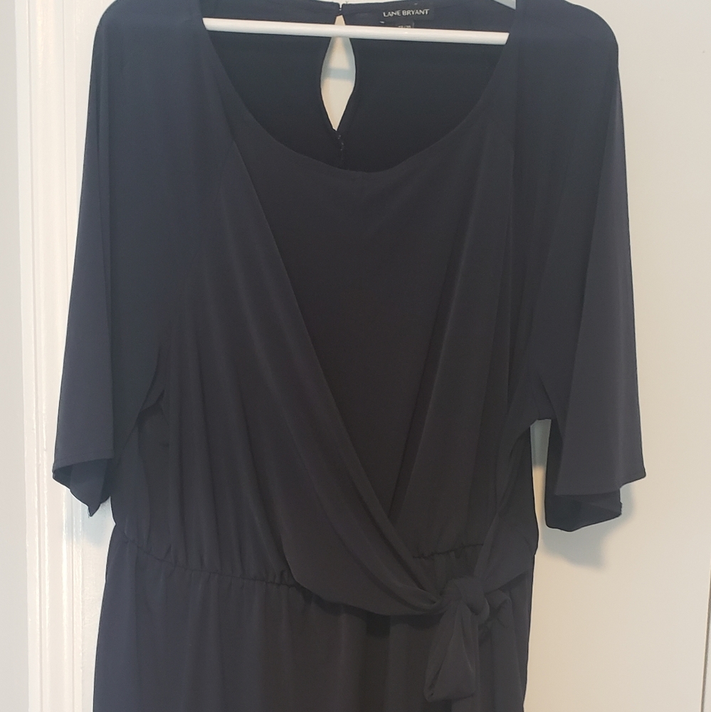 Lane Bryant Tie Front Blouse